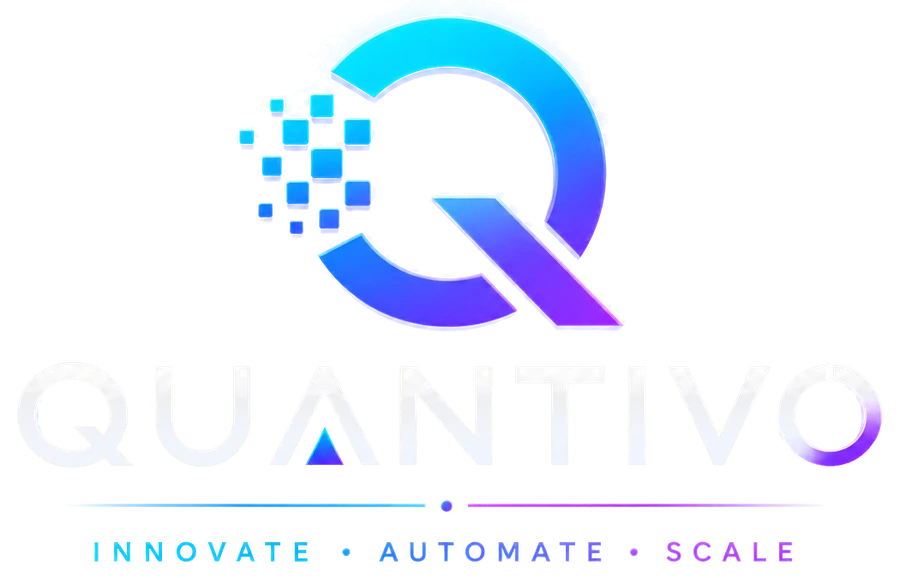 Quantivo logo — Innovate. Automate. Scale.